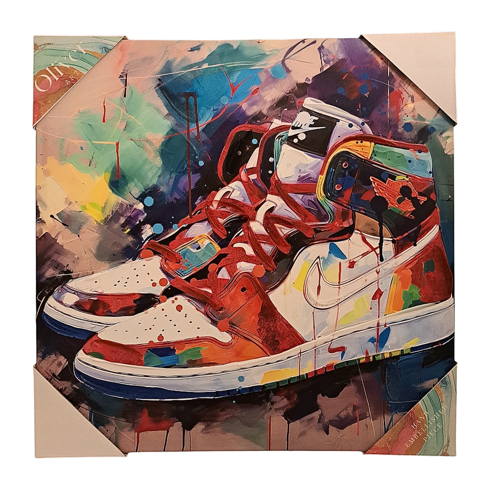 Oliver Art Fashion Design Nike Air Jordan Canvas Art